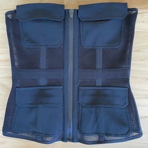 Alexander Wang cargo mesh corset